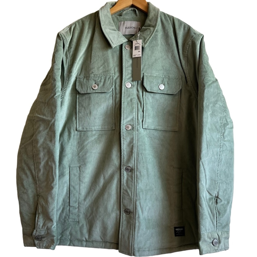 Hudson Mens XXL Wale Corduroy Chore Jacket